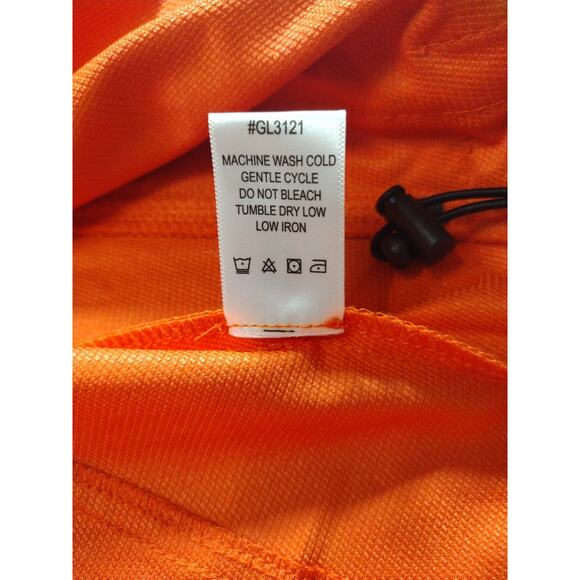 New Graham Luxe Full Zip Golf Workwear Jacket Safety Orange Medium Mens 5158 - Picture 4 of 9